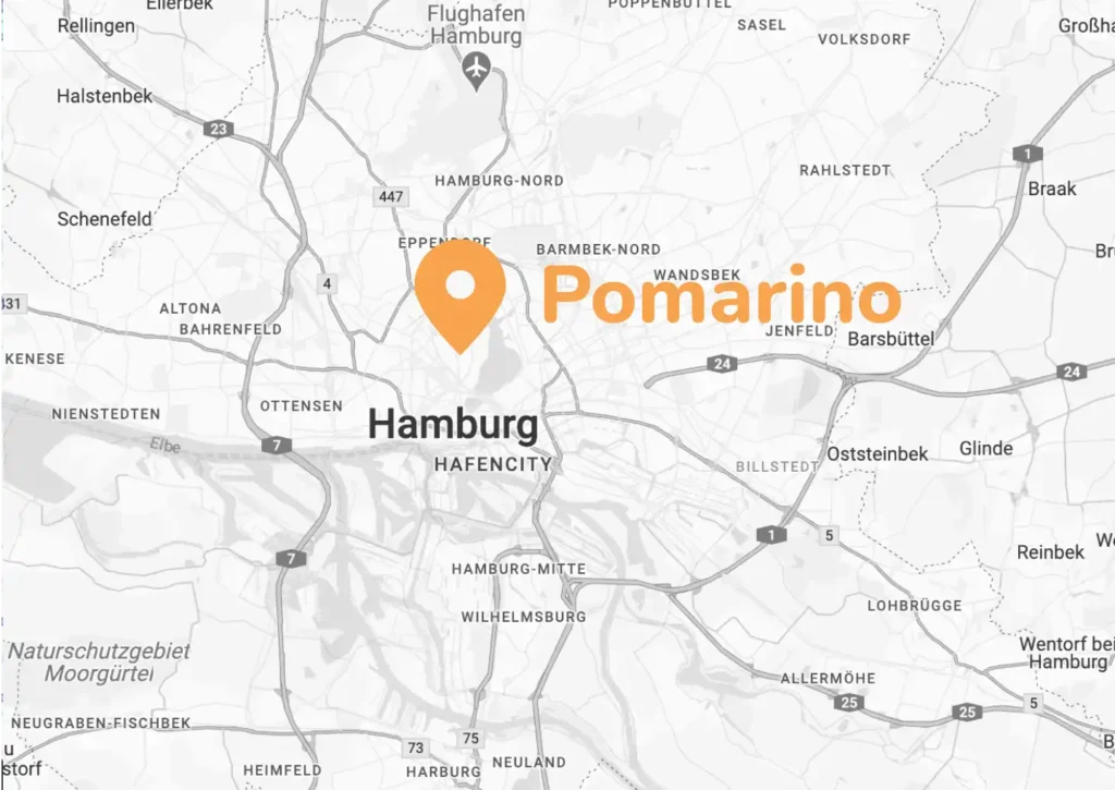 Unsere Praxis liegt zentral in Hamburg-Harvestehude! Hier untersuchen wir unsere kleinen Patienten aus dem In- und Ausland.